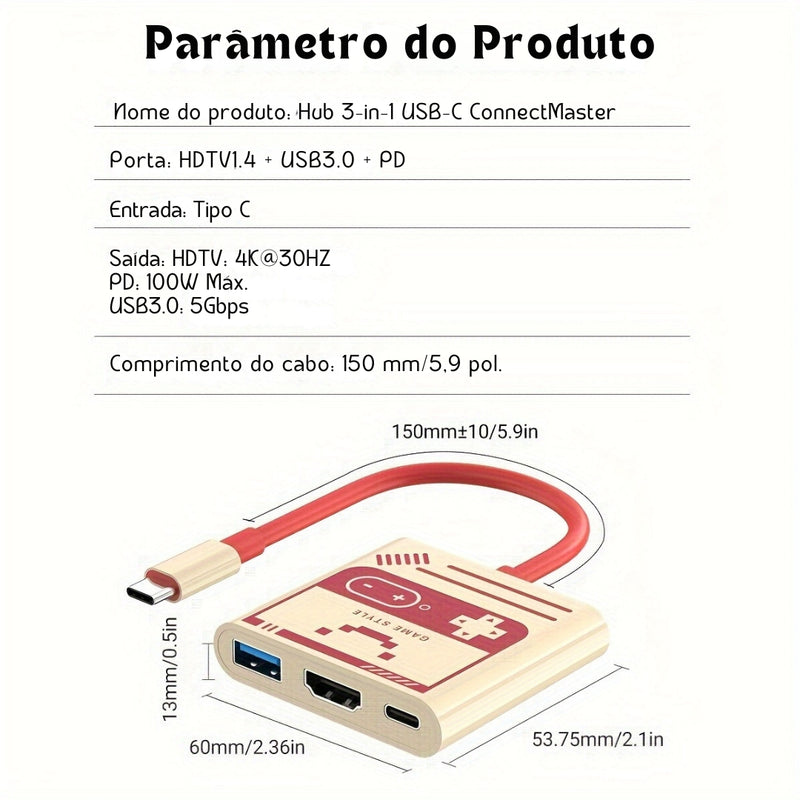 adaptador, adaptador hdmi, adaptador usb, cabo otg tipo c, adaptador usb c