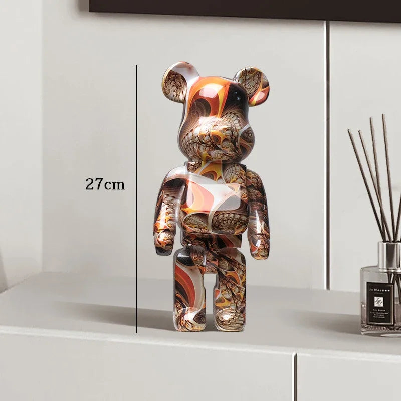 decoração, decoração de sala, decoração sala, decoração de quarto, decoração quarto, decoração para sala, urso de decoração, urso para mesa de escritório, urso para enfeitar quarto, urso de resina