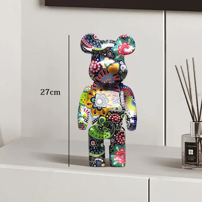 decoração, decoração de sala, decoração sala, decoração de quarto, decoração quarto, decoração para sala, urso de decoração, urso para mesa de escritório, urso para enfeitar quarto, urso de resina