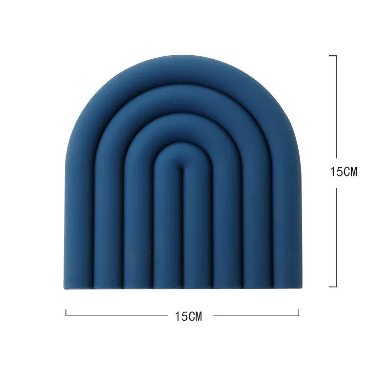 suporte de panela

silicone

resistente ao calor

esteira de mesa

decoração de mesa

