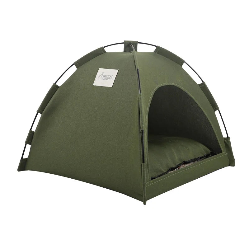 Tenda Pet acolhedor para gatos e cães, Macio e confortável dormir ninho, Design cor sólida