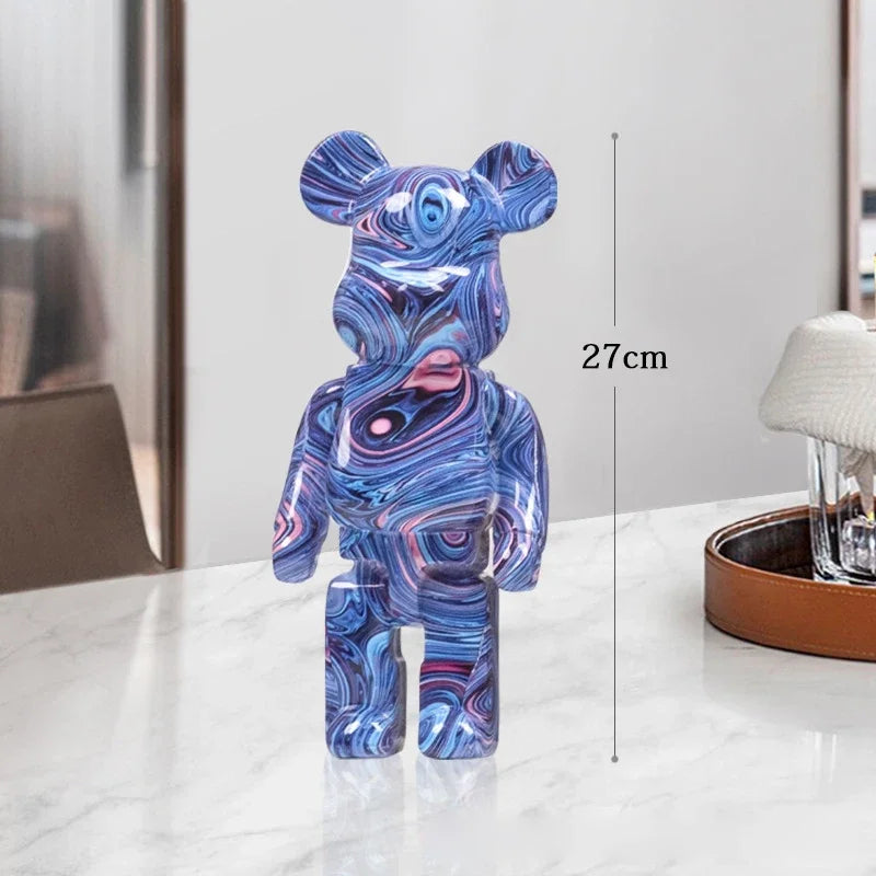 decoração, decoração de sala, decoração sala, decoração de quarto, decoração quarto, decoração para sala, urso de decoração, urso para mesa de escritório, urso para enfeitar quarto, urso de resina